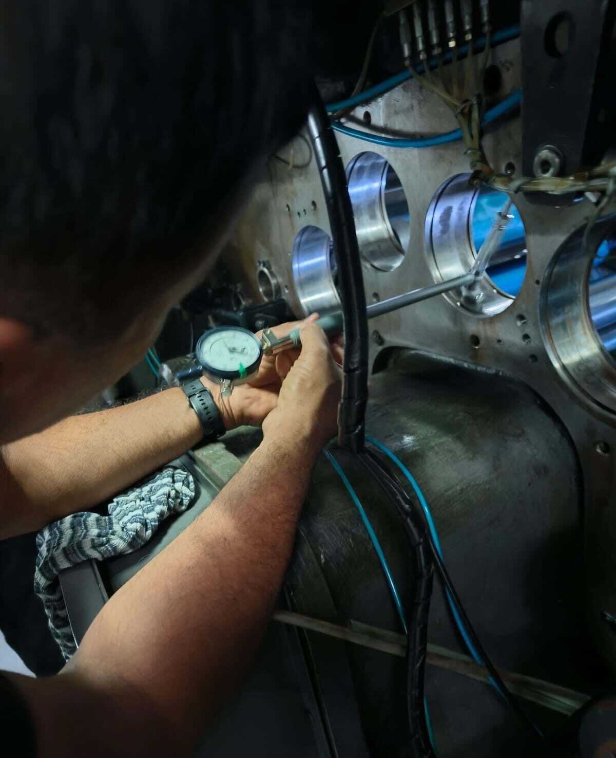 Web offset press overhauling and inspection India