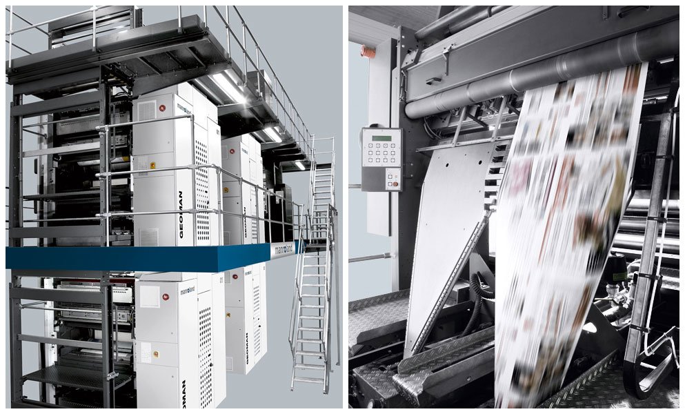 newspaper printing presses 