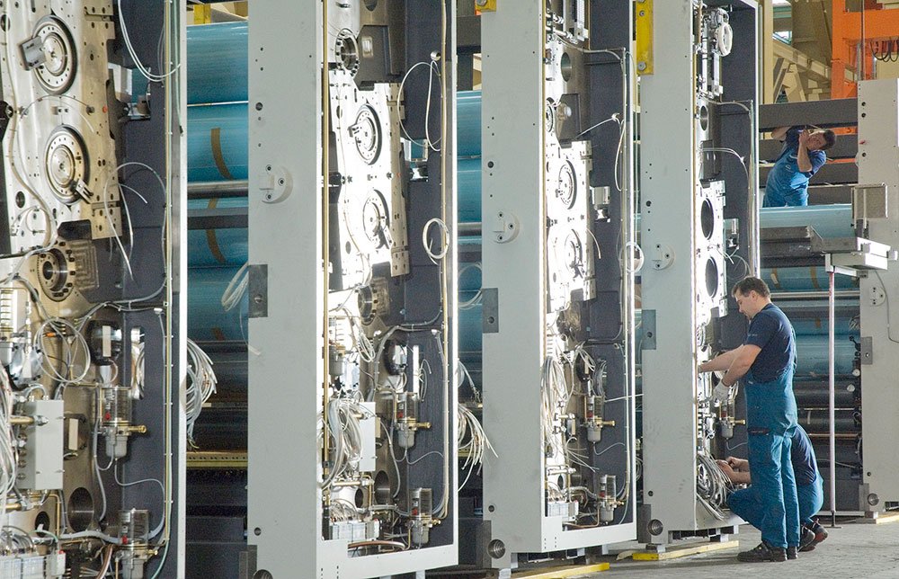 web offset press service