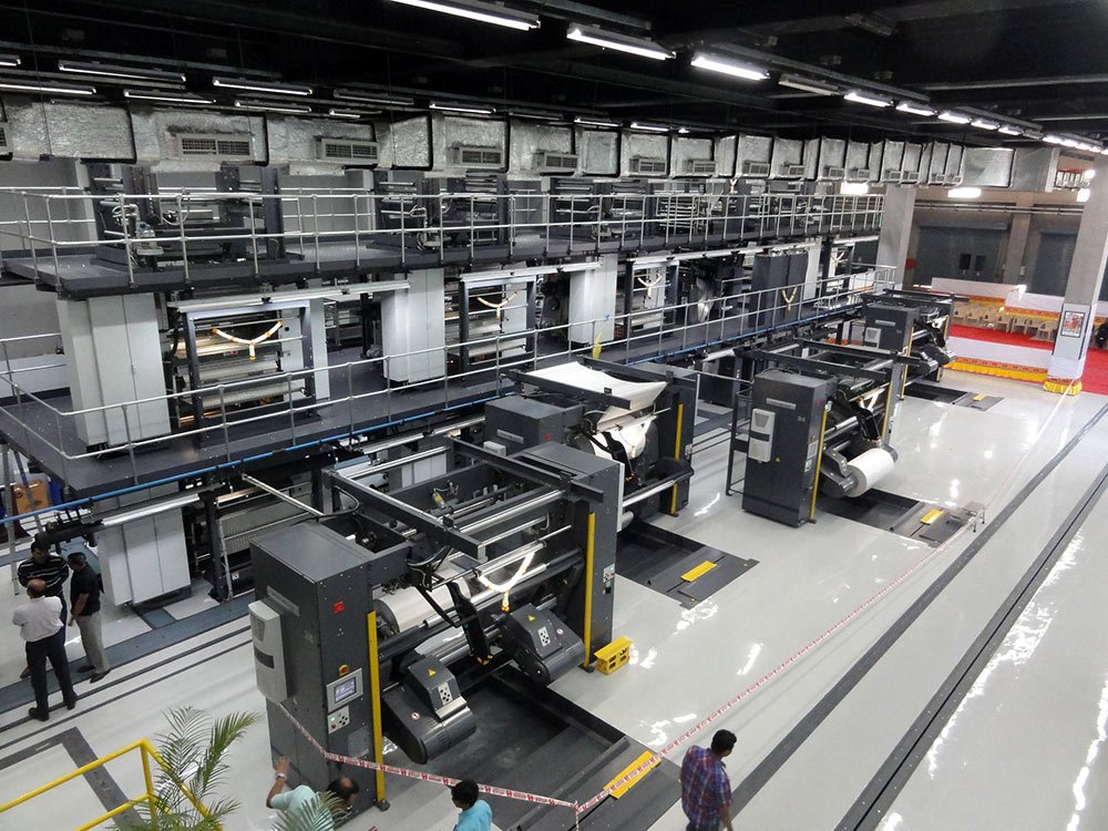 Web offset press assessed for lifecycle performance and future investment